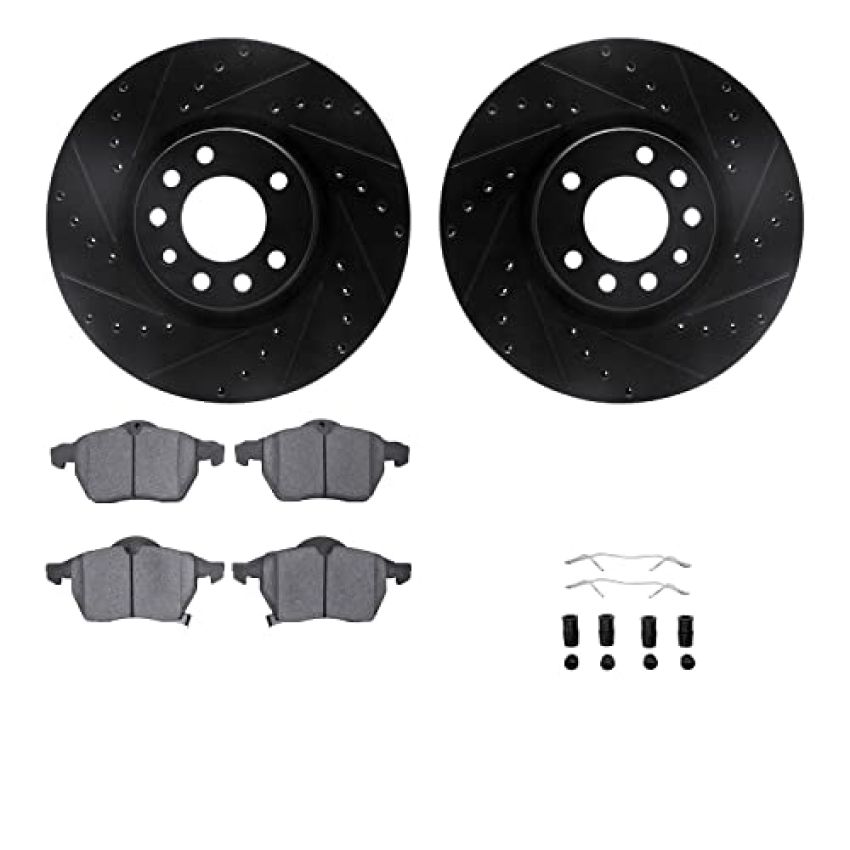 Dynamic Friction 8612-65007 Rotor Kit