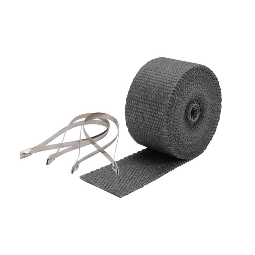 Design Engineering 10119 Exhaust Wrap Kit Glass Fiber Black 2in x 25ft
