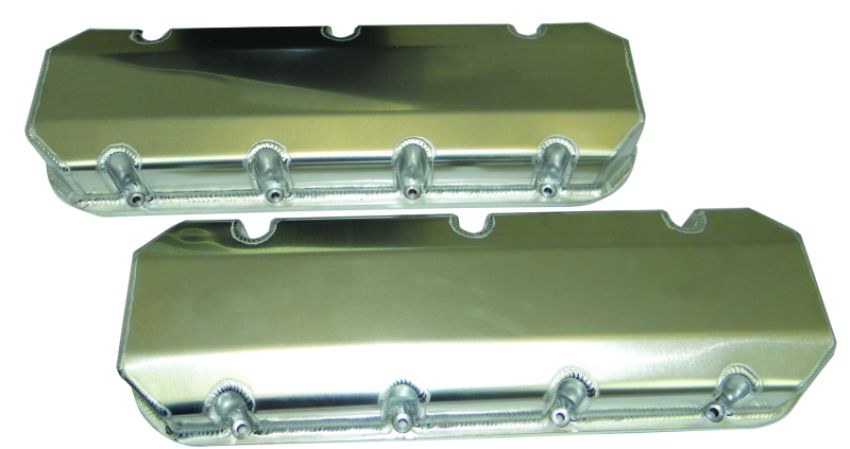 MOROSO MOR68353 BBC Billet Rail Valve Cover Set wo/Logo