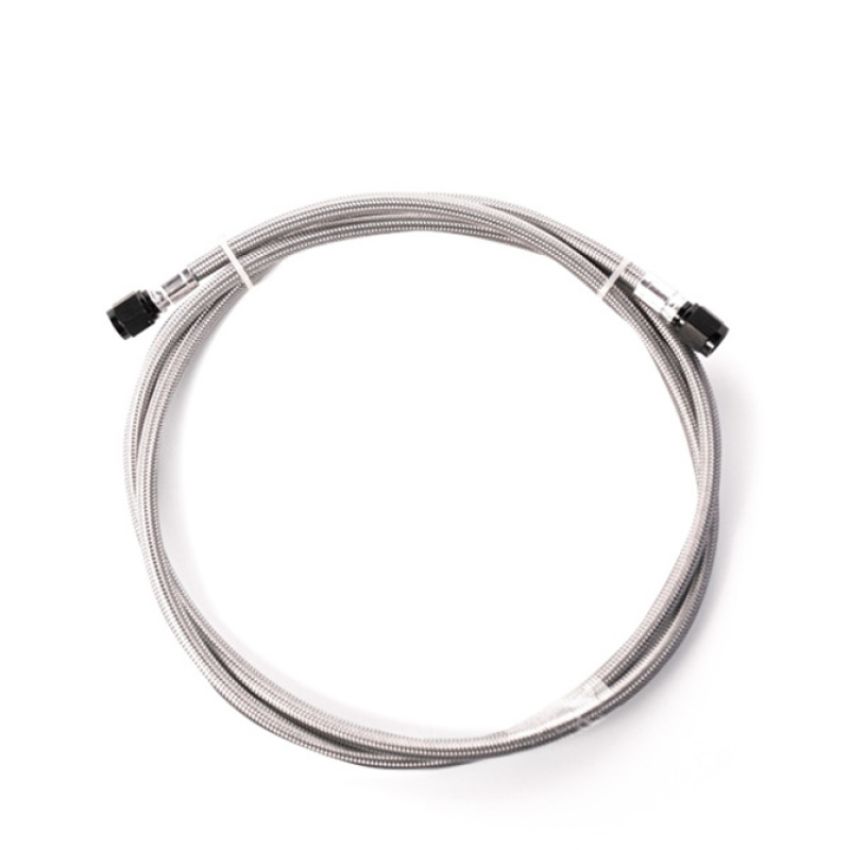 Snow Performance SNO-801-BRD 2' Stainless Steel Braided Water Methanol Line (4AN BLACK)