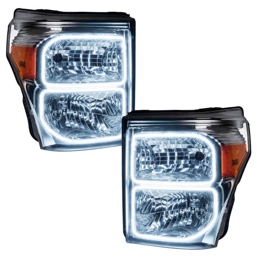Oracle Lighting 8158-334 LED Pre-Assembled Headlights, Chrome Bezel, ColorSHIFT(tm) - No Controller