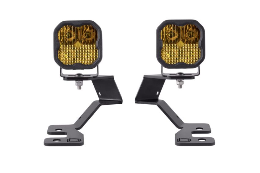 Diode Dynamics DD7141 2021 Ford Bronco SS3 LED Ditch Light Kit - Sport Yellow Pro Combo