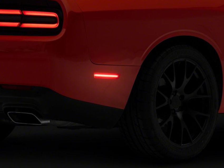 Raxiom CH3215 15-23 Dodge Challenger Excluding Widebody Axial Series LED Side Marker Lights- Clear