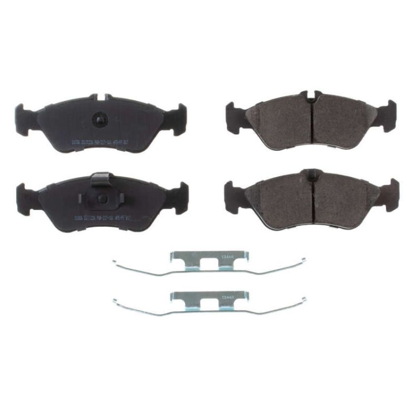 PowerStop 17-1006 PowerStop - Z17 Low-Dust Ceramic Brake Pads with Hardware