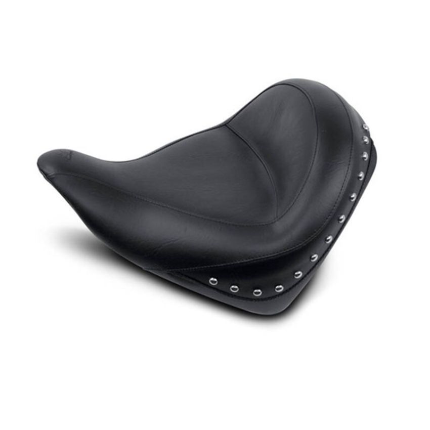 Mustang Motorcycle 76280 Mustang 10-21 Honda VT1300CX Fury Wide Touring Solo Seat w/Studs - Black
