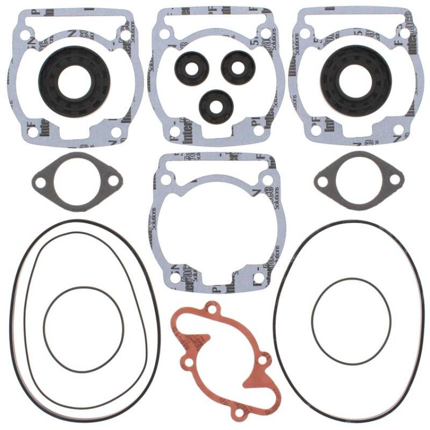 Vertex Pistons 711163X Vertex Gaskets 1981 Ski-Doo Blizzard 7500 Complete Gasket Kit w/ Oil Seals
