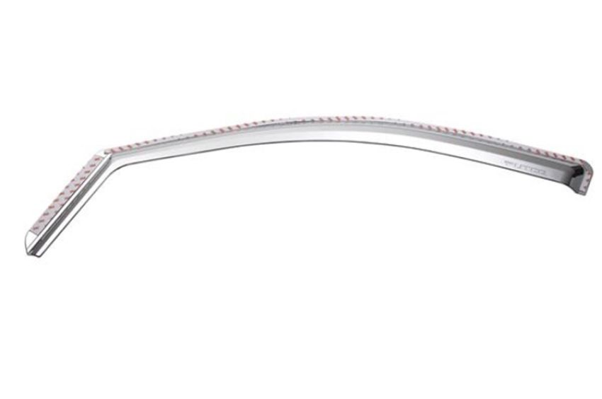 Putco 480352 01-06 Toyota Highlander (Front Only) Element Chrome Window Visors