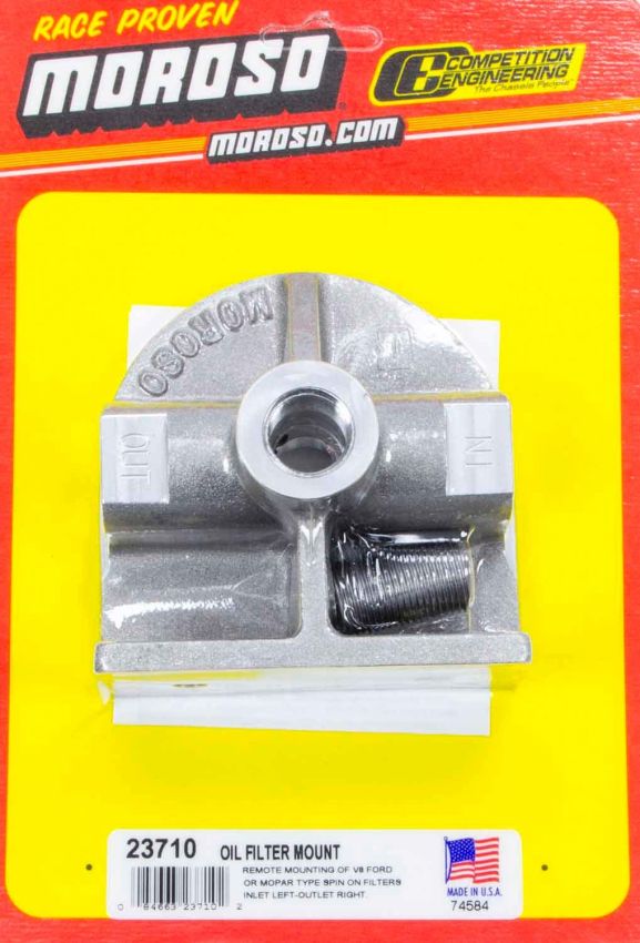 MOROSO MOR23710 Ford Oil Filter Mount