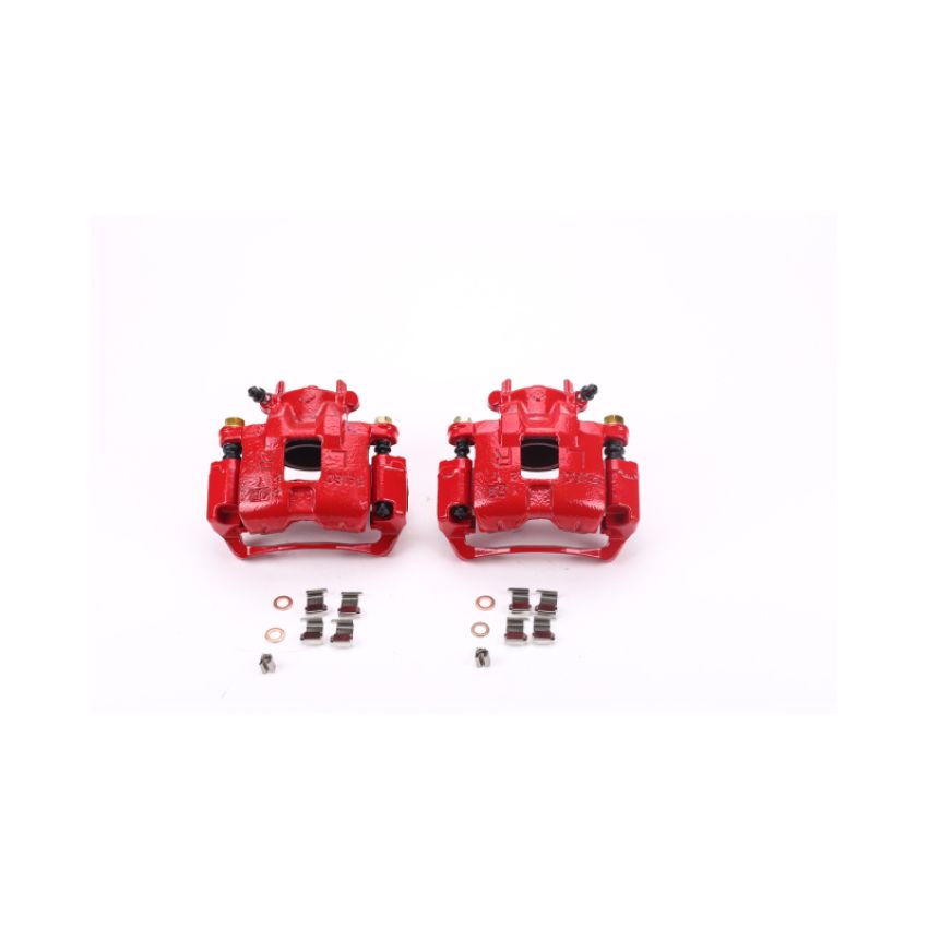 PowerStop S2680 Red Powder Coated Calipers