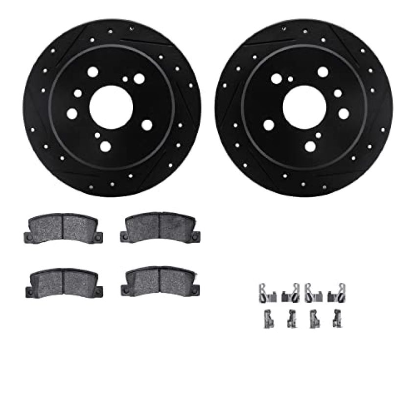 Dynamic Friction 8512-76057 Rotor Kit