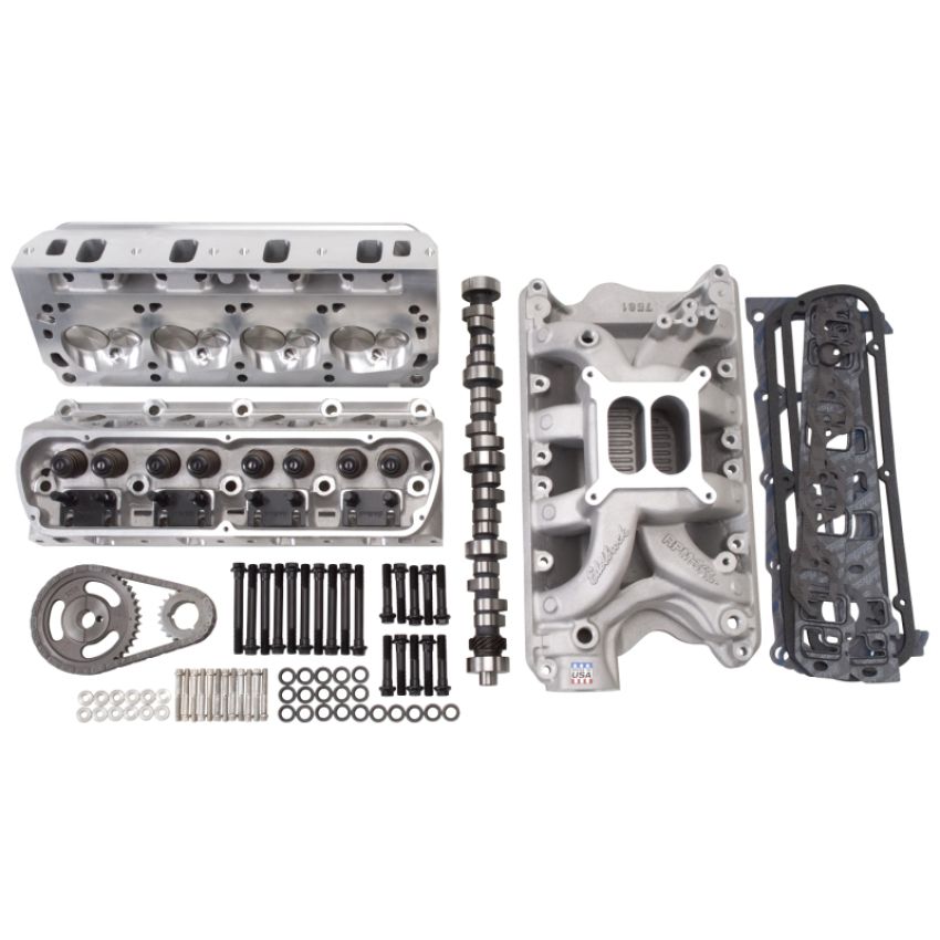 Edelbrock 2090 Top End Kit for S/B Ford 351W - 460+ HP w/ RPM Xtreme Heads and Roller Camshaft