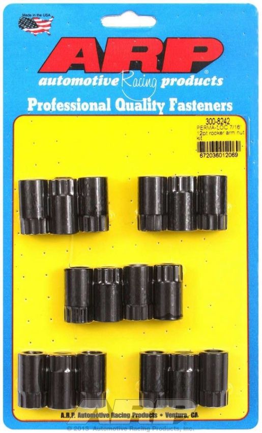 ARP ARP300-8242 Rocker Arm Nut Kit - 7/16 (16)
