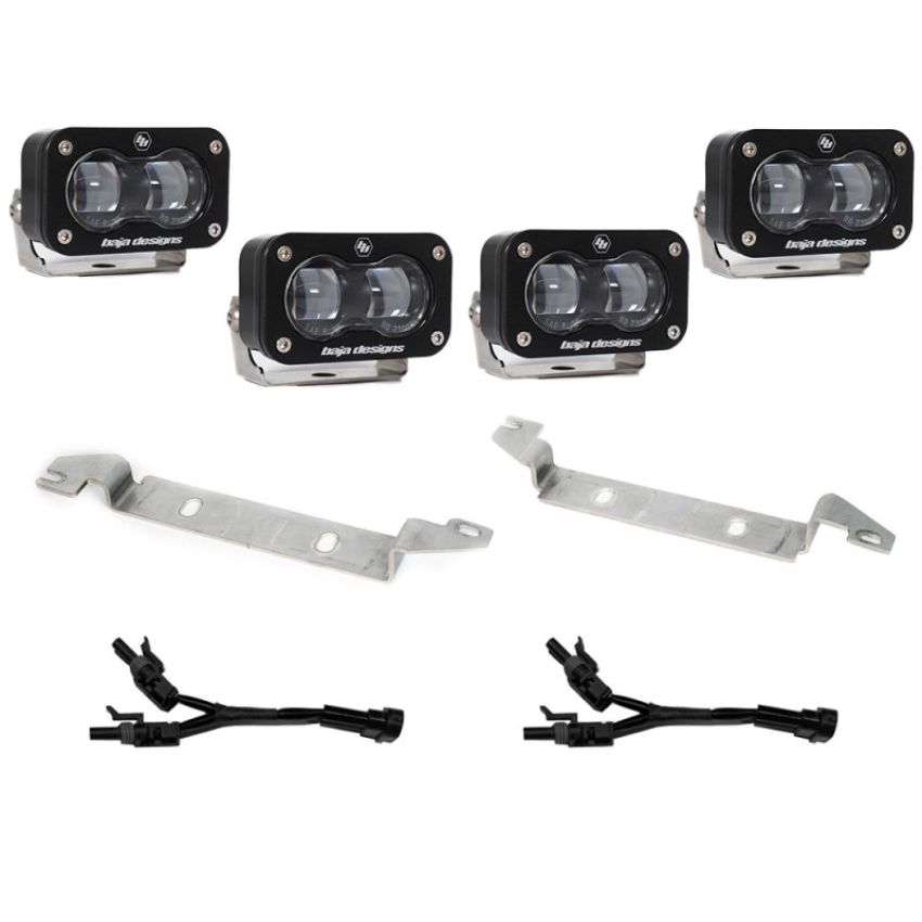 Baja Designs 448162 Toyota S2 SAE OEM Fog Light Replacement Kit