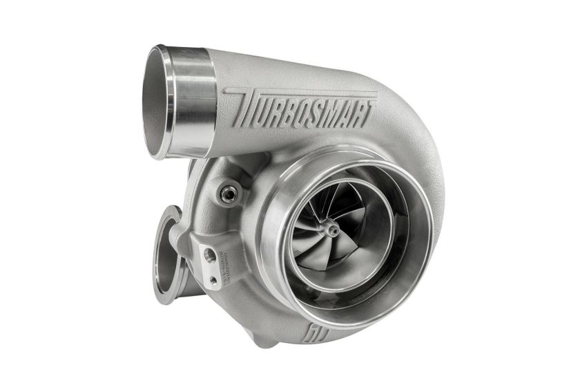 Turbosmart TS-1-6262B-VR082E Oil Cooled 6262 Reverse Rotation V-Band In/Out A/R 0.82 External WG TS-1 Turbocharger