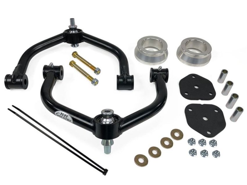 Tuff Country 32107 19-23 Ram 1500 Rebel 4wd 2.5in Lvl Kt Frt w/Uni-Ball Upper Control Arms (No Shocks)