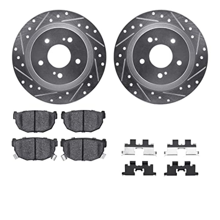 Dynamic Friction 7512-67017 Rotor Kit