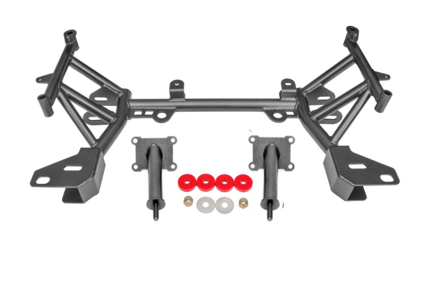 BMR Suspension KM344H K-member, Low Mount Turbo, LS1 Motor Mounts, Std Rack Mounts