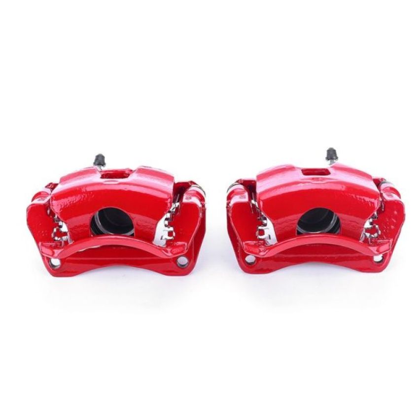 PowerStop S2048 Red Powder Coated Calipers