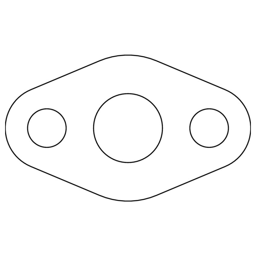 Cometic Gasket C15127 Cometic Ford 59A Flathead V8 .031in Fiber Oil Pump Screen Cover - 1945-1948