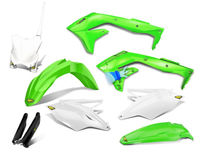 Cycra 17-20 Kawasaki KX250F Powerflow Full Body Kit OEM Color