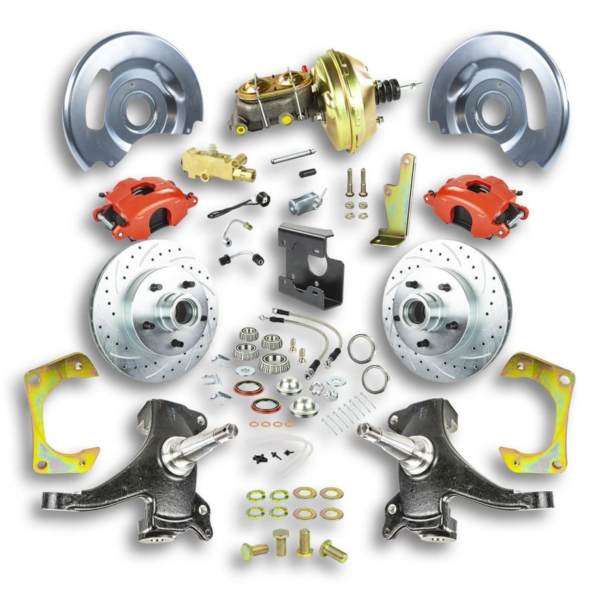 RIGHT STUFF DETAILING RSDTDC6725DZ 67-70 Chevy C10 Disc Brake Conversion