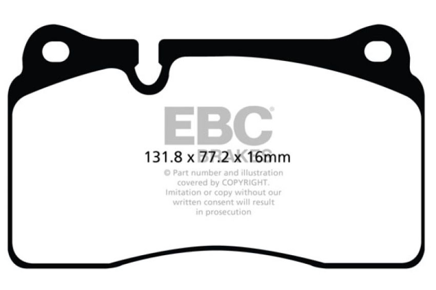 EBC Brakes DP32070C Redstuff Ceramic Low Dust Brake Pads