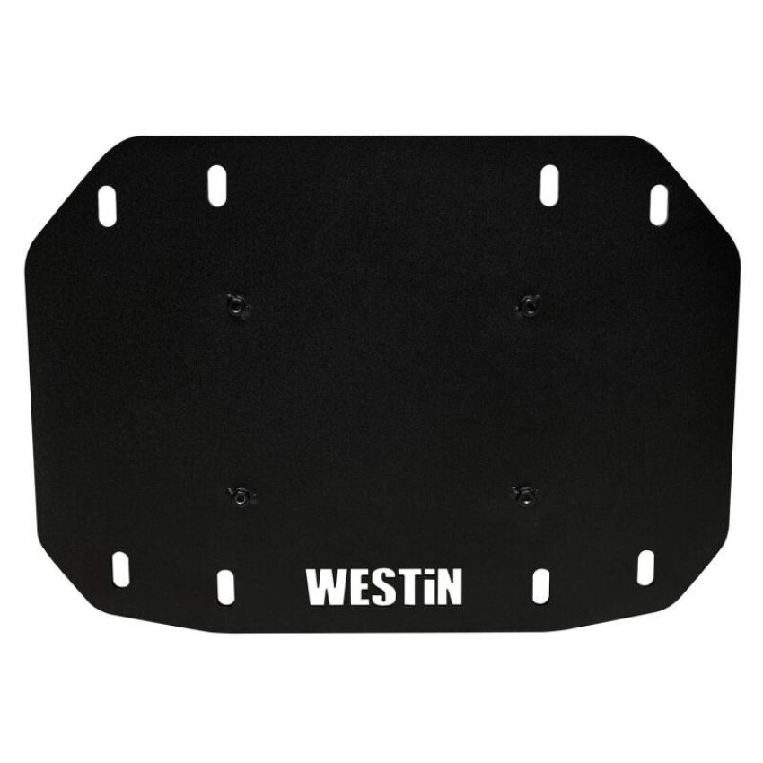 Westin 59-761205 18-25 Wrangler JL Spare Tire Delete Plate - Tex. Blk