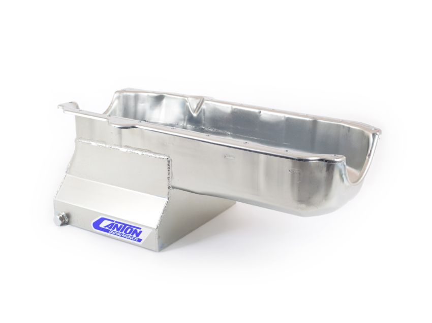 CANTON CAN13-100 SBC T-Sump Drag Race Oil Pan - 8qt.