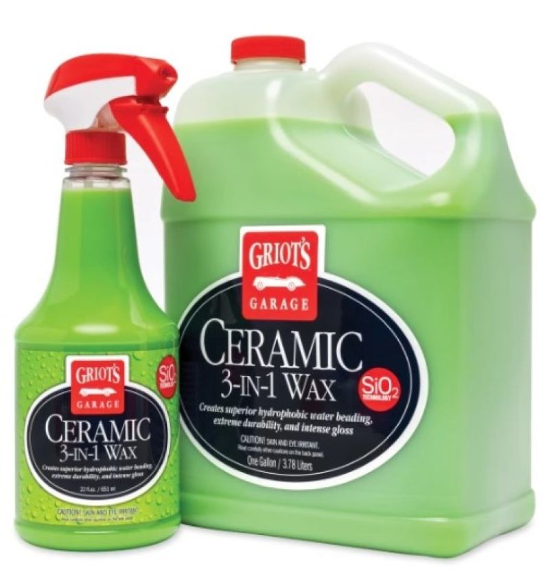 Griots Garage 10983 Ceramic Wax 3-in-1 - 1Gal