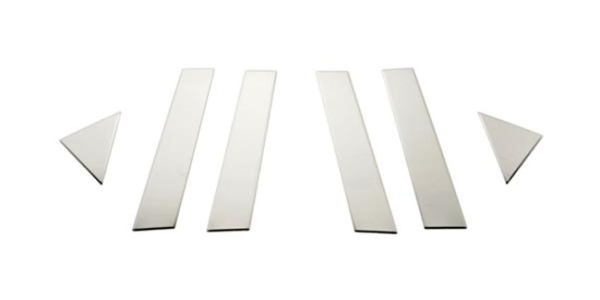 Putco 402605 05-10 Chrysler 300 / 300C (6pcs) Stainless Steel Pillar Posts Classic
