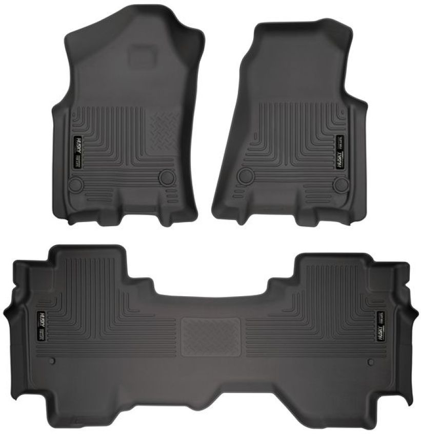 HUSKY LINERS HSK94011 Front & 2nd Seat Floor L iners Weatherbeater