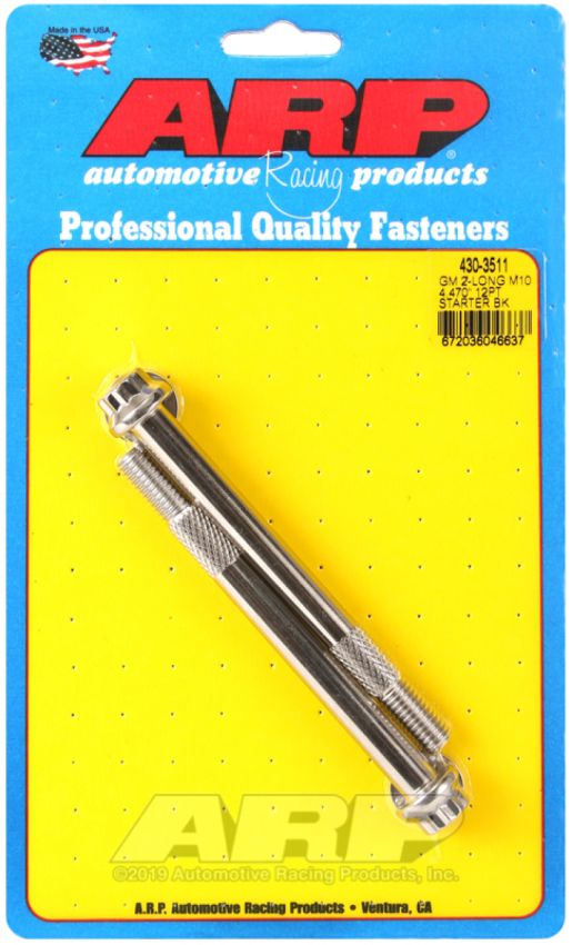 ARP ARP430-3511 S/S Starter 12pt Bolt Kit 10mm x 4.470 UHL