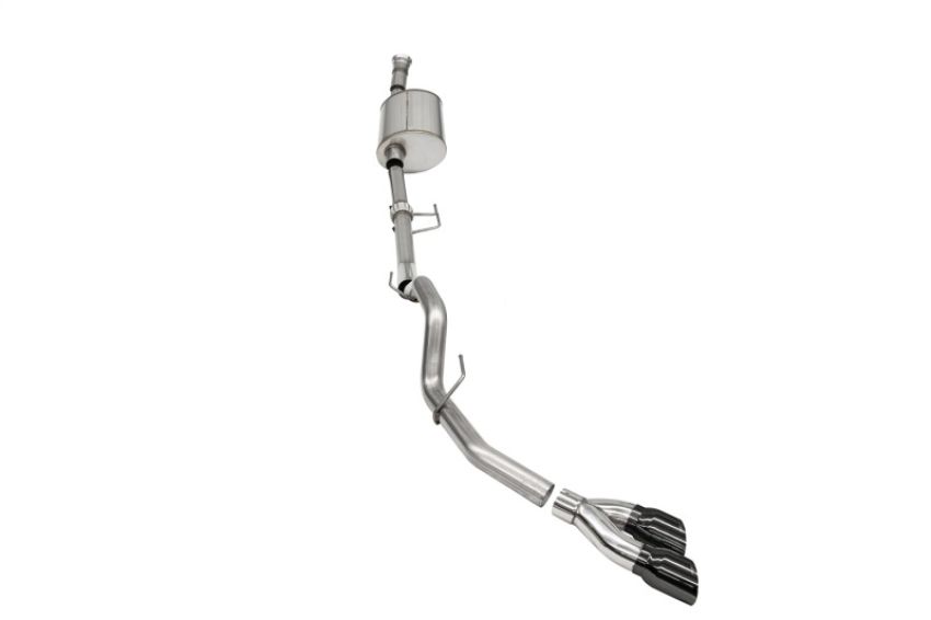 CORSA Performance 21166BLK Corsa 2021-2024 Ford F-150 SuperCab/6.5in Bed 3.5L V6 Sport Cat-Back Single Side Exit-BlackPVD
