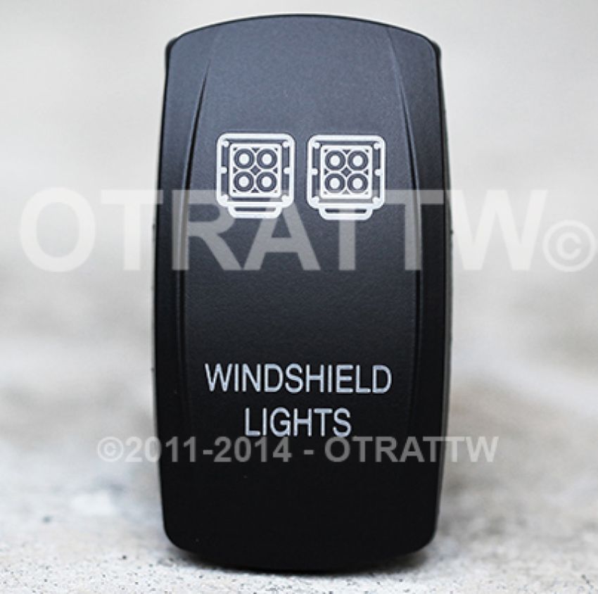 SPOD 860525 Rocker LED Windshield Lights Switch