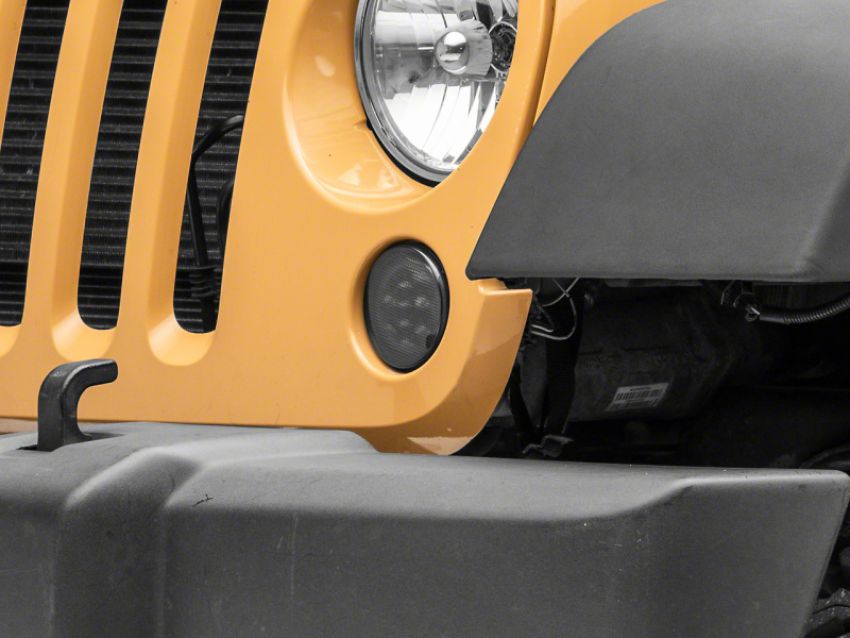 Raxiom J142671 07-18 Jeep Wrangler JK Axial Series LED Turn Signals- Smoked