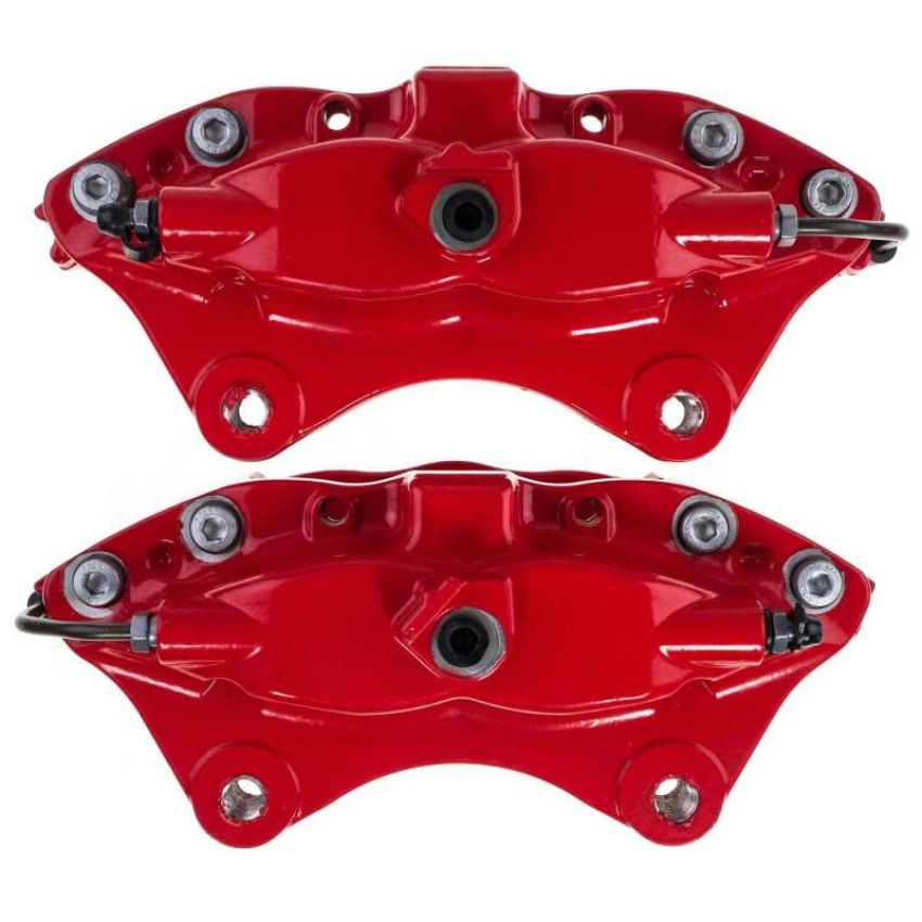 PowerStop S5114 Red Powder Coated Calipers
