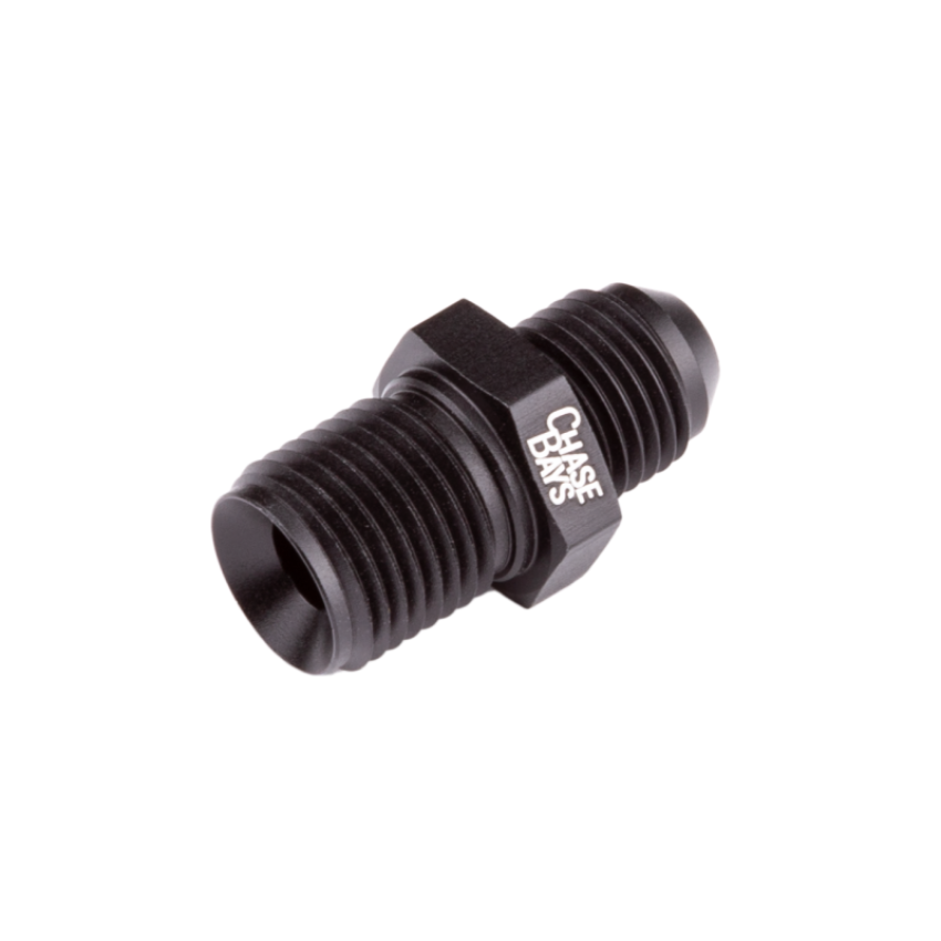 Chase Bays CB-M16FLARE 16x1.5 to 6AN Power Steering 45 Deg Flare Adapter