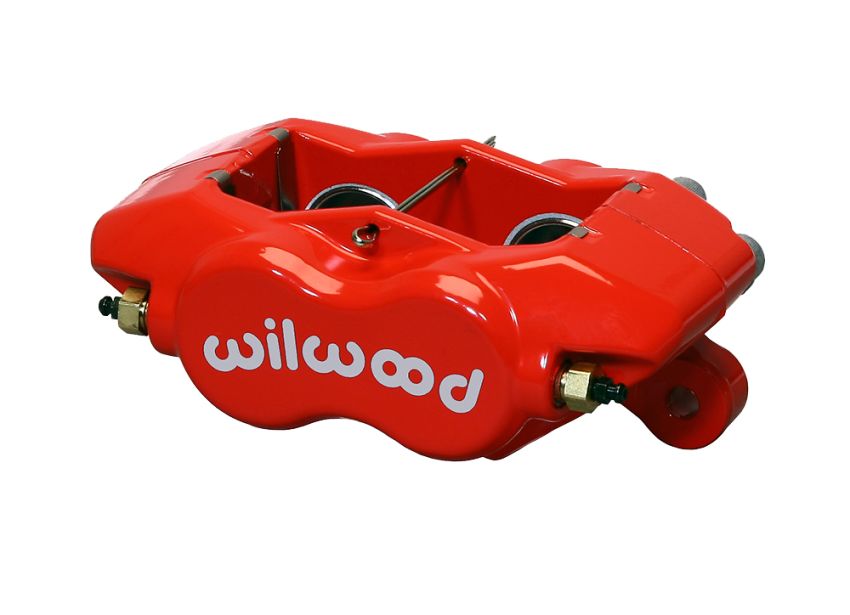 Wilwood 120-13839-RD Caliper-Forged DynaliteI-Red 1.38in Pistons .81in Disc