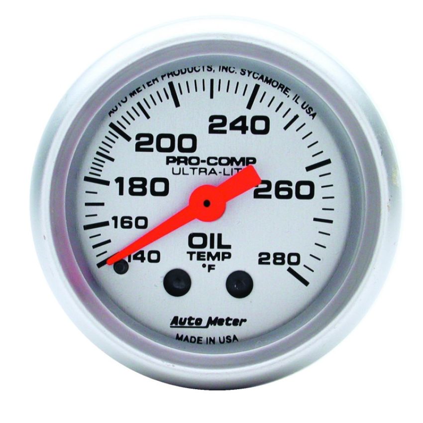 AutoMeter 4341 GAUGE, OIL TEMP, 2 1/16