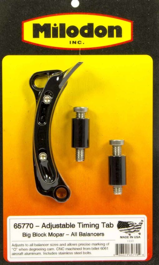 MILODON MIL65770 BBM Timing Pointer - All 6-8in Balancers
