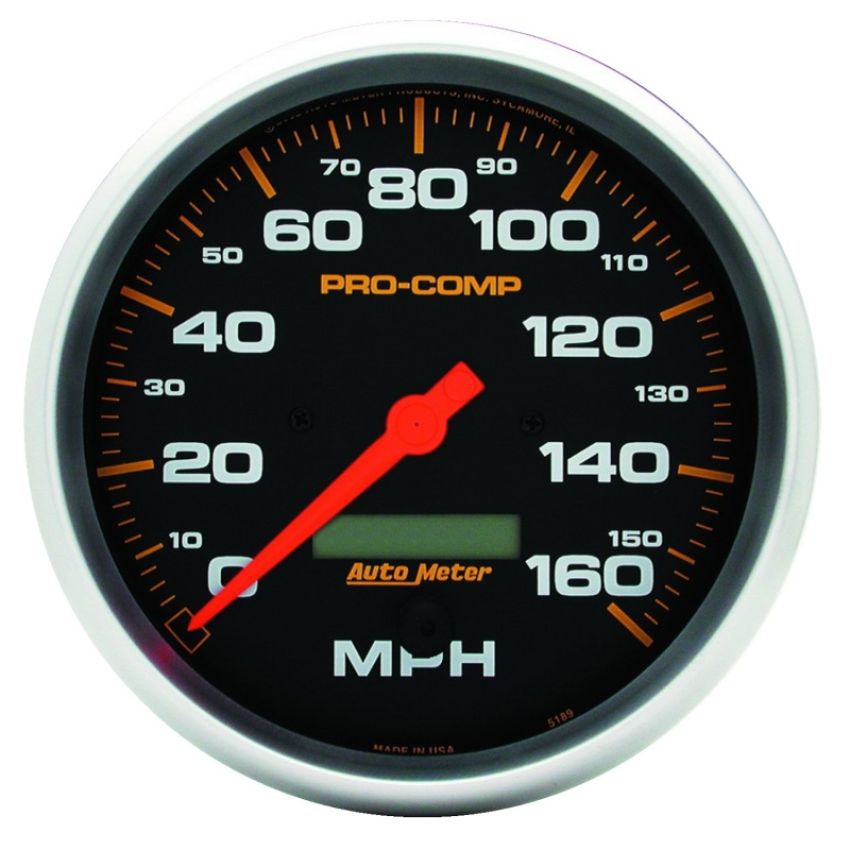 AUTOMETER ATM5189 5in P/C Electric Speedo 0-160MPH