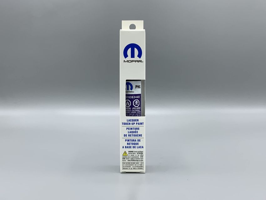 Mopar touch up paint plum crazy with clear coat 5163634AB