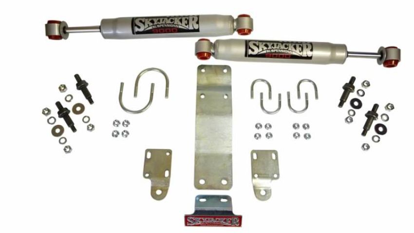 Skyjacker 9204 2007-2017 Jeep Wrangler JK/JKU 9000 Dual Steering Stabilizer Kit