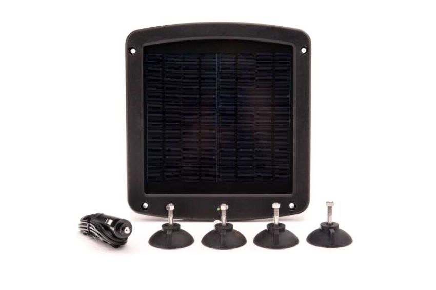 Battery Tender 021-1172 12V 5W Solar Battery Charger w/Windshield & Handlebar Mount