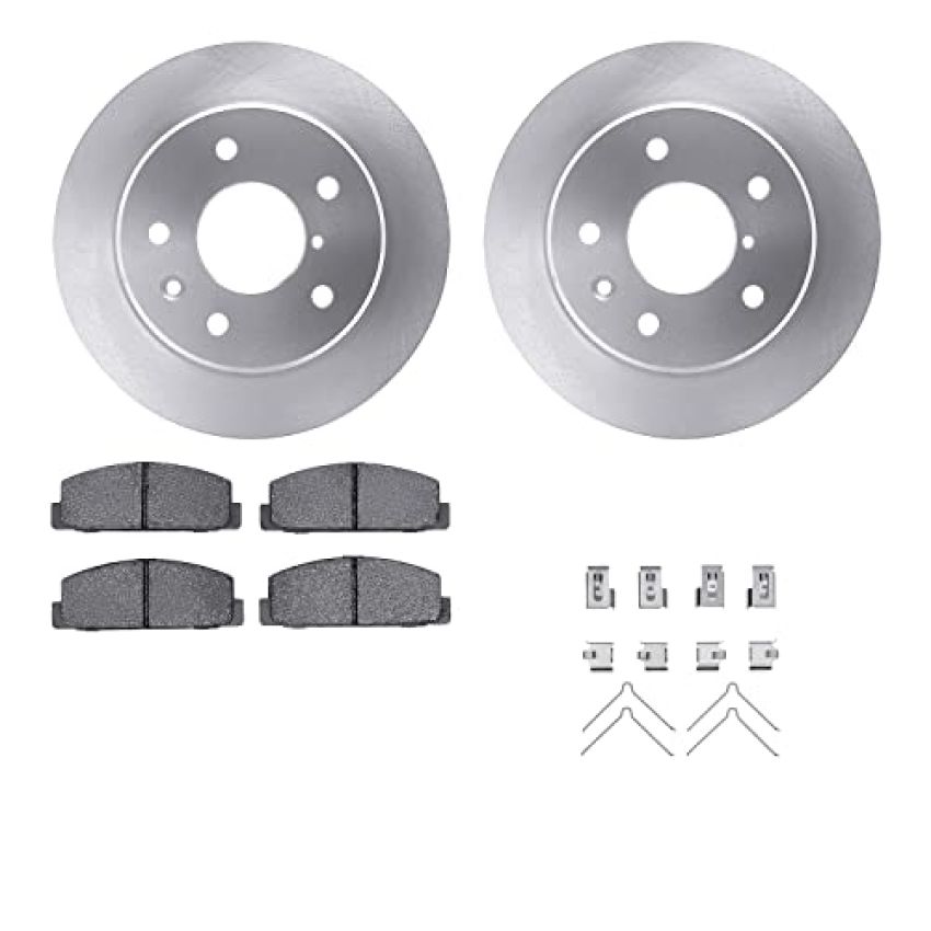Dynamic Friction 6512-80130 Rotor Kit
