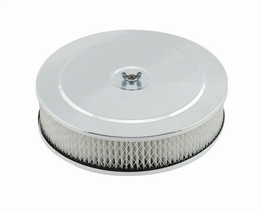 MR. GASKET MRG1487 9in Chrome Air Cleaner