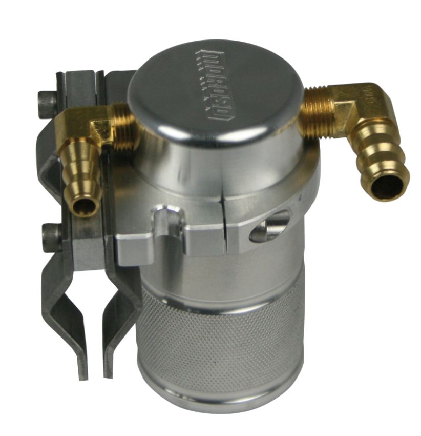 Moroso 85666 12-19 Subaru BRZ/Scion FRS/Toyota 86 Air/Oil Separator Catch Can - Billet Aluminum