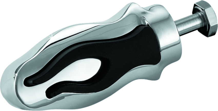 Kuryakyn 4418 Flamin Shift Peg For Harley-Davidson Chrome
