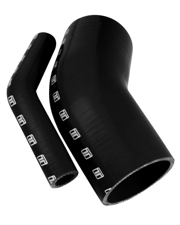 Turbosmart TS-HE45200-BK 45 Elbow 2.00 - Black Silicone Hose