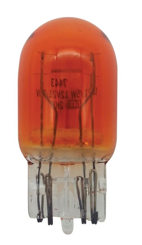 Hella 7443A HELLA 7443A Standard Series Incandescent Miniature Light Bulb Pack of 10